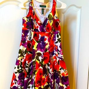 Dressy Ralph Lauren floral dress